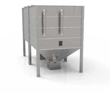 Rectangular Footprint Pellet Silos