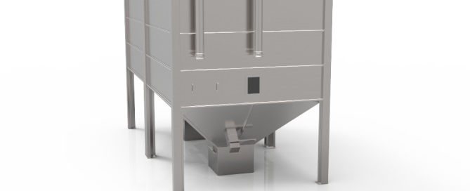 Rectangular Footprint Pellet Silos
