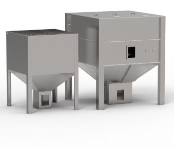 wood pellet hopper