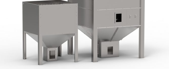 wood pellet hopper